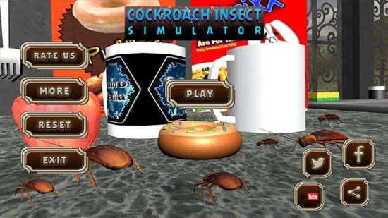 Cockroach Insect SimulatorAPP下载-蟑螂模拟器游戏官方版(CockroachInsectSimulator)v1.1安卓版