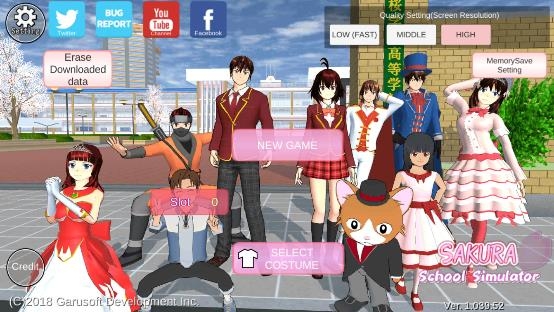 SAKURA SchoolSimulatorAPP下载-樱花校园模拟器2022最新版(SAKURASchoolSimulator)v1.039.55更新版本