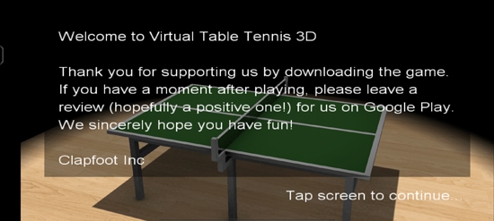 Virtual Table Tennis 3DAPP下载-虚拟乒乓球最新版(VirtualTableTennis3D)v2.7.10官方版