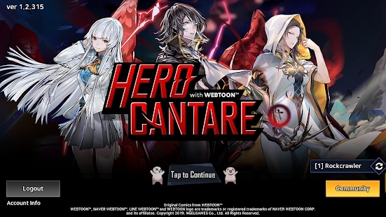 Hero CantareAPP下载-英雄神斗曲国际版(HeroCantare)v1.2.315官方版