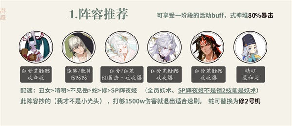 阴阳师挑战蛇魔阵容搭配心得分享-阴阳师挑战蛇魔怎么过