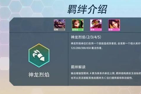 云顶之弈S7神龙烈焰羁绊效果和英雄分享-云顶之弈S7神龙烈焰羁绊有什么用