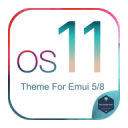 FlatiOS11themeforHuawei