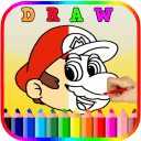 Draw Super Mario Easy Step