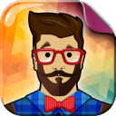 HipsterStickerPhotoEditor2017