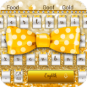 LuxuryGlittergolddiamondthemekeyboard