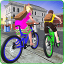 KidsSchoolTimeBicycleRace