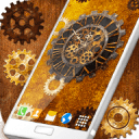 Steampunk Clock Live Wallpaper