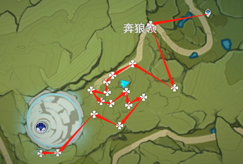 原神3.2钩钩果采集路线介绍-原神3.2钩钩果去哪里收集