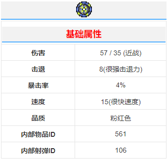 光辉飞盘武器介绍