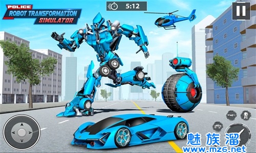 机器人直升机汽车战争(Robot Helicopter Car War Game)-休闲又热血的格斗类手游