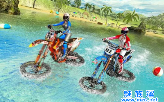 摩托冲浪比赛(Water Surfer Racing In Mo(Water Surfer Racing In Moto)-热血刺激的摩托赛车游戏