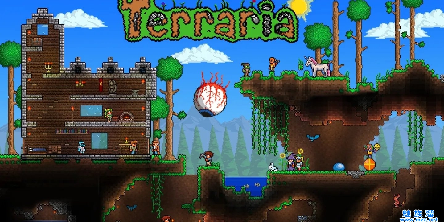 泰拉瑞亚免费破解版(Terraria)-趣味的沙盒类游戏