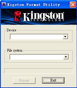 金士顿专用格式化工具(Kingston Format Utility) v1.0.3.3下载-PC软件金士顿专用格式化工具(Kingston Format Utility) v1.0.3.3下载