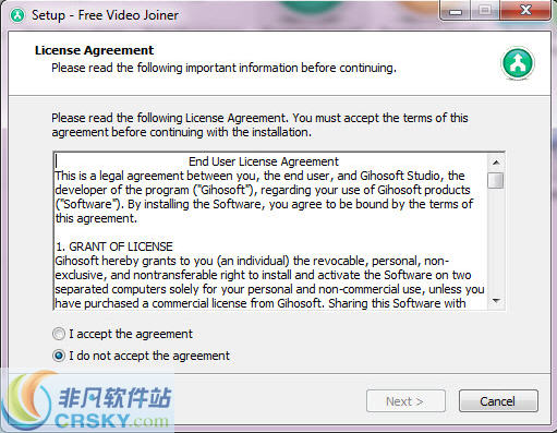 Gihosoft Free Video Joiner v1.0.12下载-视频软件Gihosoft Free Video Joiner v1.0.12pc下载