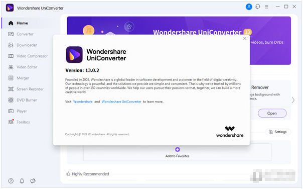 UniConverter(全能视频格式转换工具) v13.0.4下载-视频软件UniConverter(全能视频格式转换工具) v13.0.4pc下载