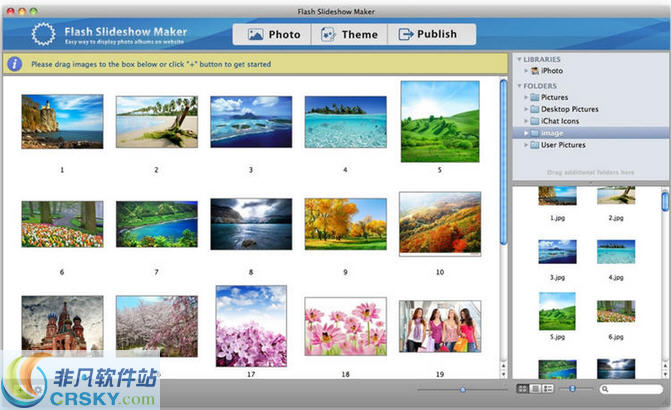 Flash Slideshow Maker Pro v5.22下载-PC软件[Flash Slideshow Maker Pro v5.22]下载