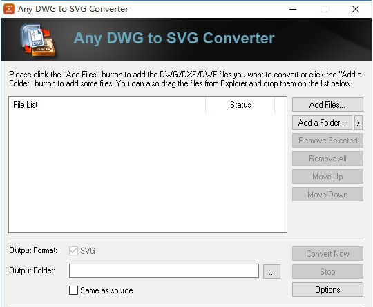 Any DWG to SVG Converter(DWG转SVG工具) v2022下载-PC资源Any DWG to SVG Converter(DWG转SVG工具) v2022下载