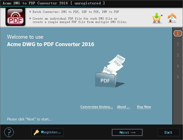 Acme DWG to SVG Converter(PDF转换器) v6.3下载-PC资源Acme DWG to SVG Converter(PDF转换器) v6.3下载