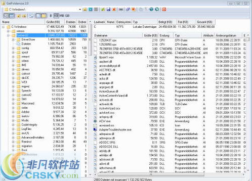 GetFoldersize v3.1.25下载-PC资源GetFoldersize v3.1.25下载