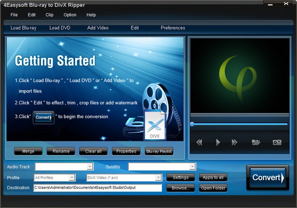 4Easysoft Blu-ray to DivX Ripper(视频转换器) v3.1.32下载-PC资源4Easysoft Blu-ray to DivX Ripper(视频转换器) v3.1.32下载