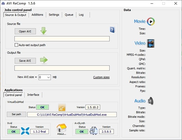 AVI ReComp(视频压缩工具) v1.6.7下载-PC资源AVI ReComp(视频压缩工具) v1.6.7下载