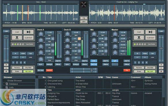 FutureDecks Pro(专业DJ混音软件) v3.6.5.1下载-视频软件FutureDecks Pro(专业DJ混音软件) v3.6.5.1pc下载