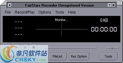 FairStars Recorder(mp3格式录音软件) v4.02下载-视频软件FairStars Recorder(mp3格式录音软件) v4.02pc下载