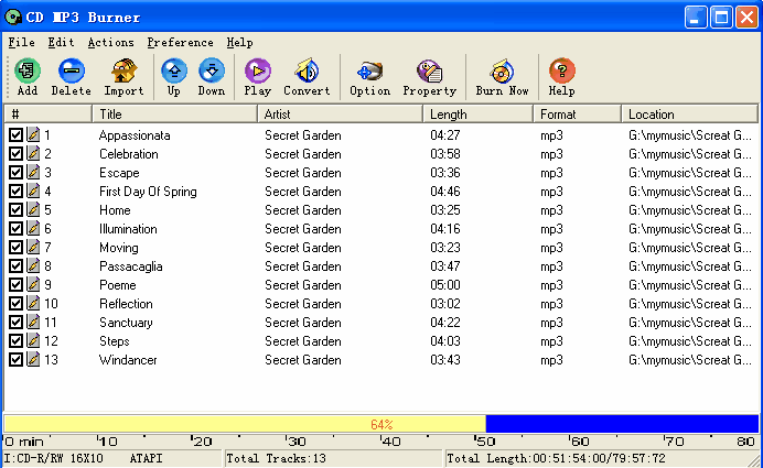 CD MP3 Burner v2.62下载-视频软件CD MP3 Burner v2.62pc下载