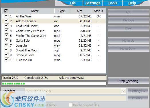 Small wma mp3 converter v2.2下载-视频软件Small wma mp3 converter v2.2pc下载