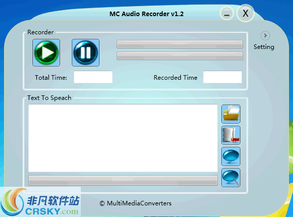 MC Audio Recorder v2.9.0.2下载-视频软件MC Audio Recorder v2.9.0.2pc下载