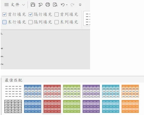 WPS2019如何自定义表格样式