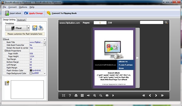 Boxoft eBook to Flipbook(电子书转换工具) v2.0.3下载-视频软件Boxoft eBook to Flipbook(电子书转换工具) v2.0.3pc下载