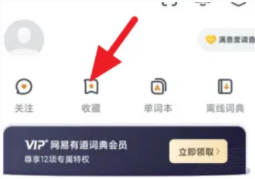 网易有道词如何查看收藏的词汇