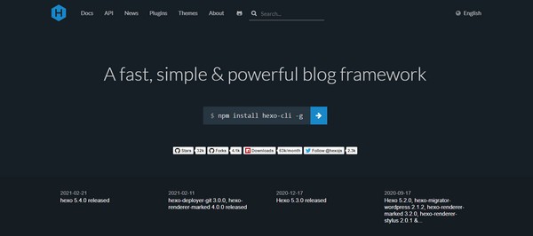 Hexo(静态博客网站生成器) v5.4.2下载-视频软件Hexo(静态博客网站生成器) v5.4.2pc下载