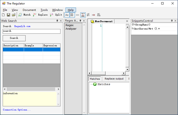 The Regulator(正则表达式测试工具) v2.0.6下载-视频软件The Regulator(正则表达式测试工具) v2.0.6pc下载
