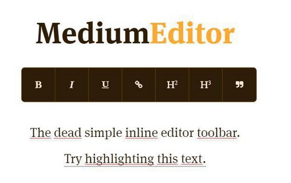 MediumEditor(内联编辑器工具栏) v5.23.6下载-视频软件MediumEditor(内联编辑器工具栏) v5.23.6pc下载